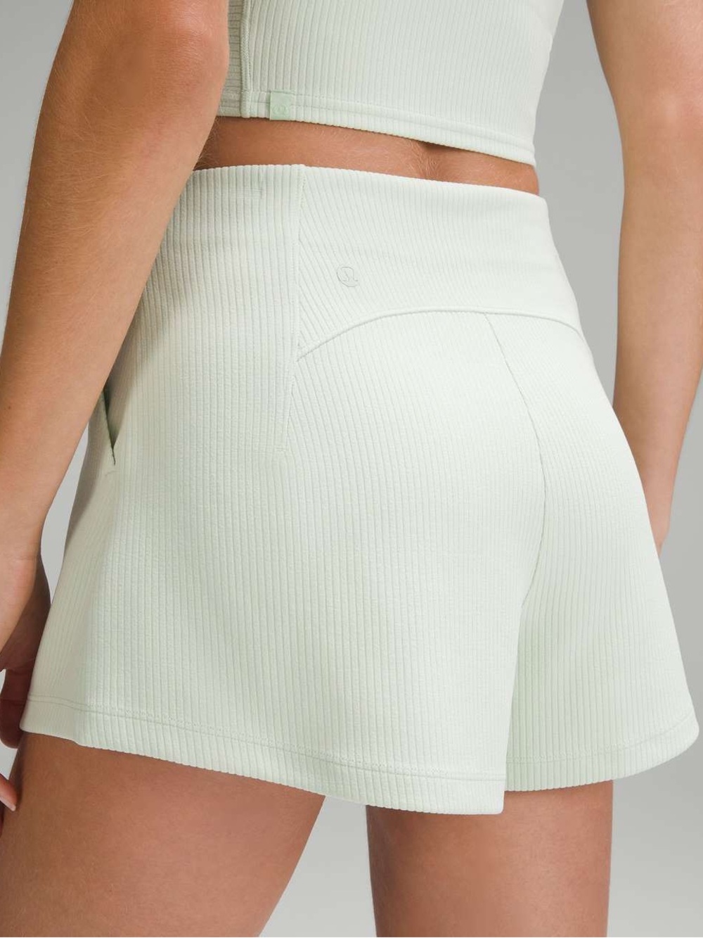 Lululemon Rib Softstreme High Rise Short